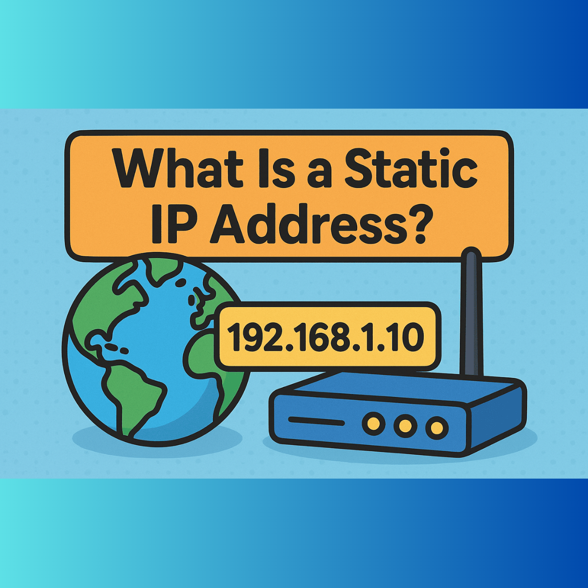 What is a static IP Address?