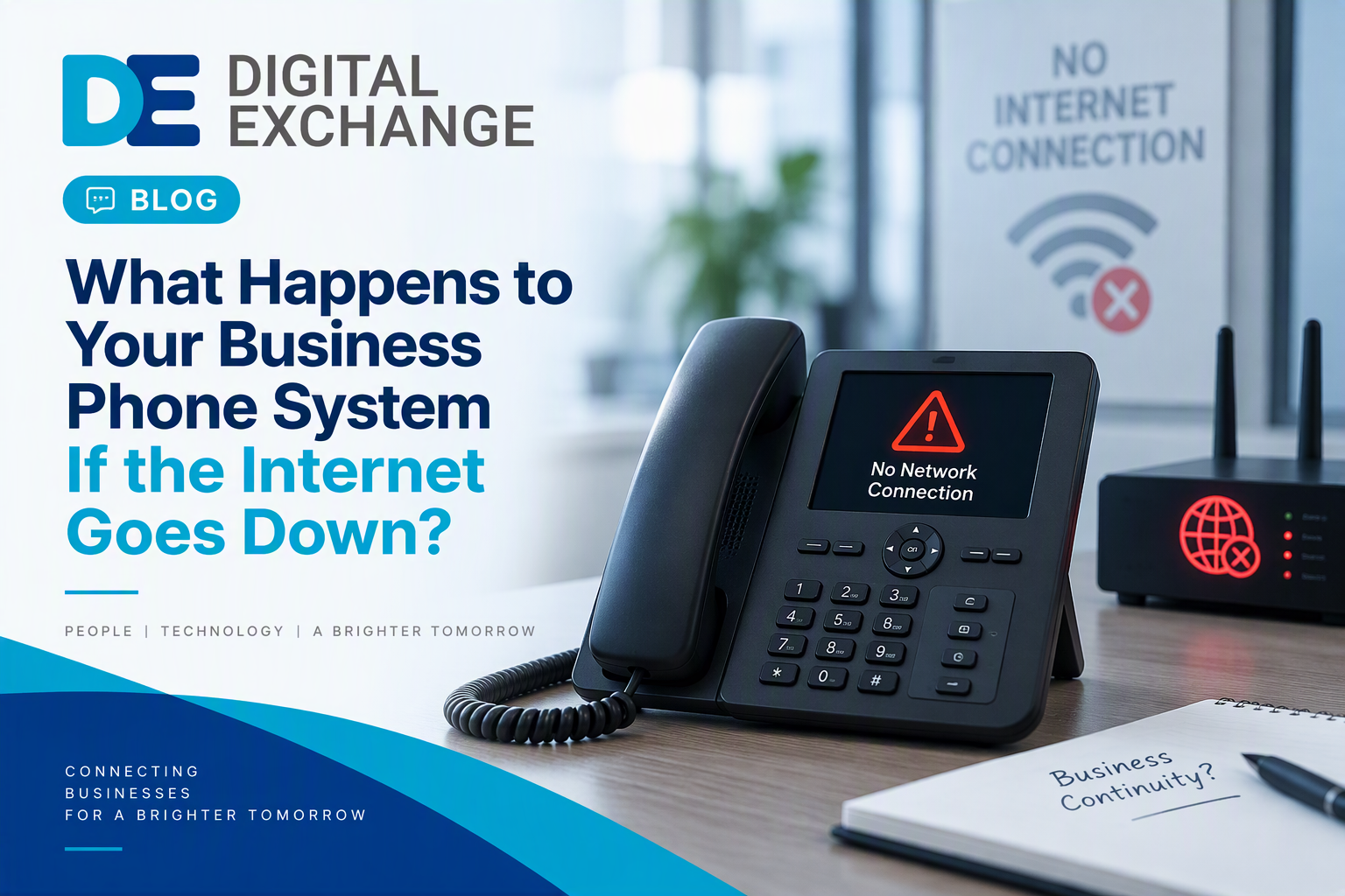 What Happens to Your Business Phone System If the Internet Goes Down?
